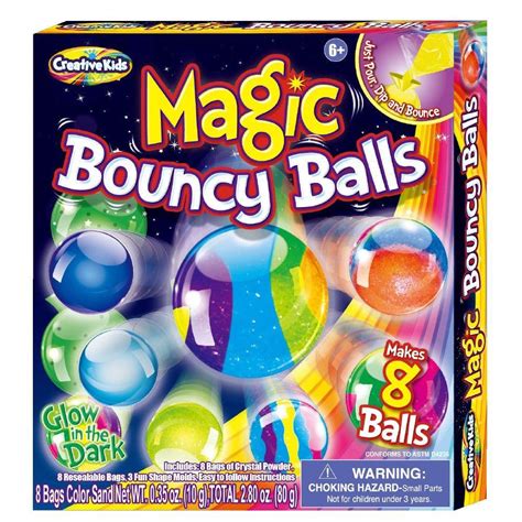 The fascinating chemistry behind the colors of magic bouncy balls